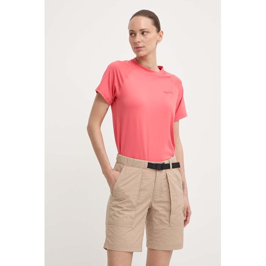 Marmot t-shirt sportowy Windridge kolor różowy ze sklepu ANSWEAR.com w kategorii Bluzki damskie - zdjęcie 171934354