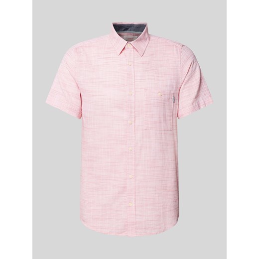 Koszula casualowa o kroju regular fit z fakturowanym wzorem ze sklepu Peek&Cloppenburg  w kategorii Koszule męskie - zdjęcie 171934632