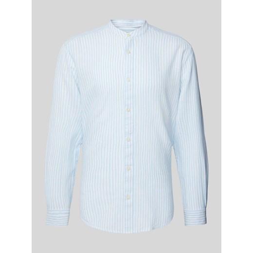 Koszula casualowa o kroju regular fit ze stójką model ‘CAIDEN’ ze sklepu Peek&Cloppenburg  w kategorii Koszule męskie - zdjęcie 171934812