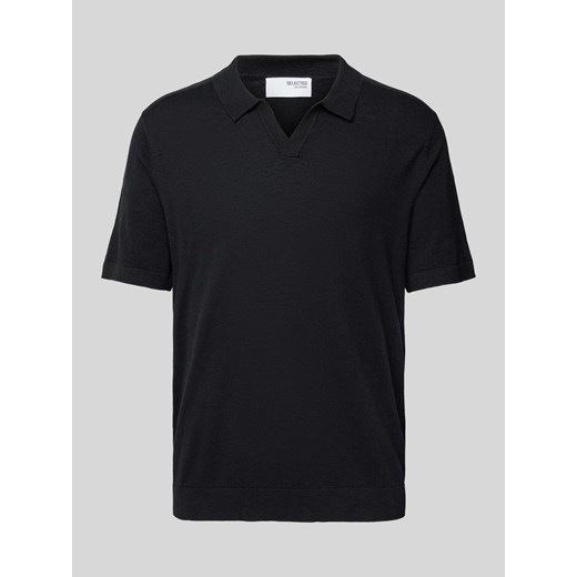 Koszulka polo o kroju regular fit z dekoltem w serek model ‘BERG’ ze sklepu Peek&Cloppenburg  w kategorii T-shirty męskie - zdjęcie 171934944