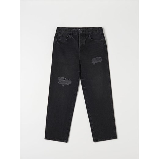 Sinsay - Jeansy loose fit - czarny ze sklepu Sinsay w kategorii Spodnie chłopięce - zdjęcie 171937370