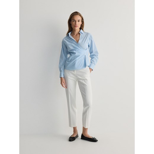 Reserved - Koszula w paski - jasnoniebieski ze sklepu Reserved w kategorii Koszule damskie - zdjęcie 171938322