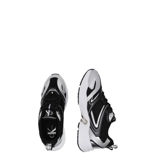 CALVIN KLEIN JEANS Sneakersy RETRO TENNIS | z dodatkiem skóry 37 okazja Gomez Fashion Store
