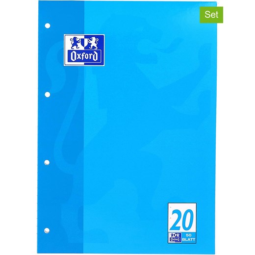 Oxford Skoroszyty (10 szt.) w kolorze niebieskim - A4 ze sklepu Limango Polska w kategorii Akcesoria biurowe - zdjęcie 171945904