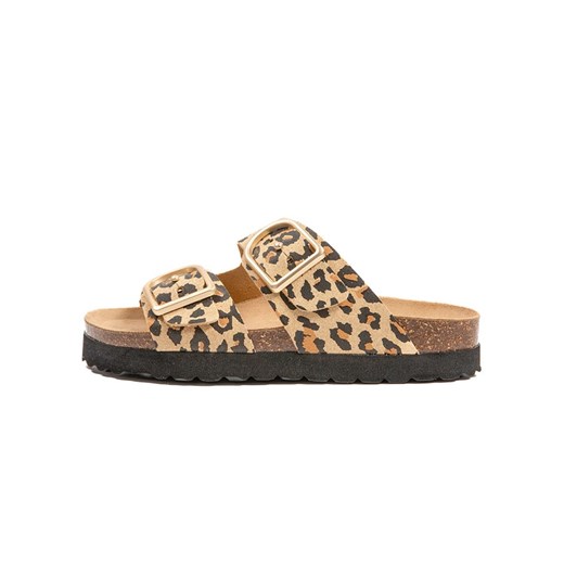 billowy Klapki w kolorze brązowo-beżowym Billowy 40 promocyjna cena Limango Polska