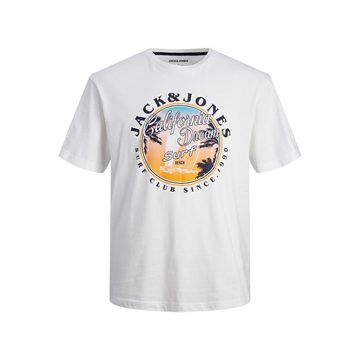 Jack &amp; Jones Koszulka w kolorze białym ze sklepu Limango Polska w kategorii T-shirty męskie - zdjęcie 171946883