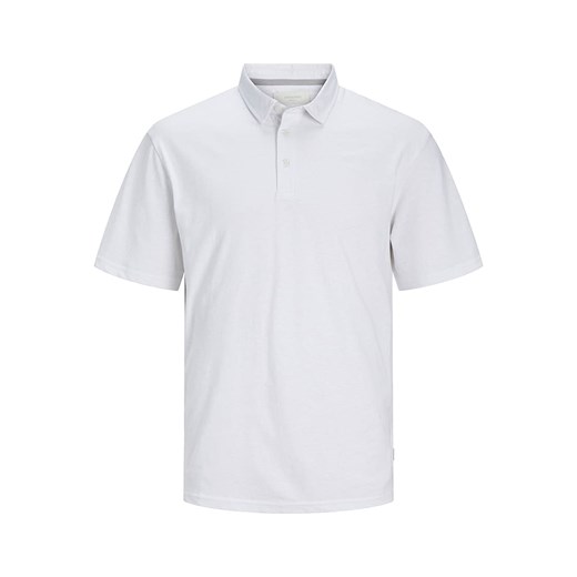 Biały t-shirt męski Jack & Jones z krótkim rękawem 