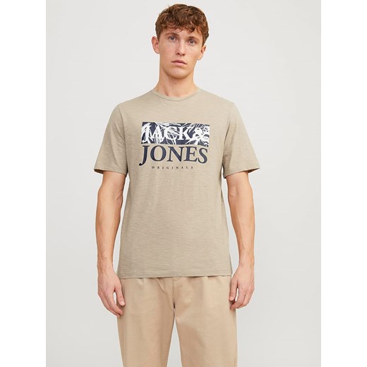 Jack &amp; Jones Koszulka w kolorze beżowym ze sklepu Limango Polska w kategorii T-shirty męskie - zdjęcie 171947433
