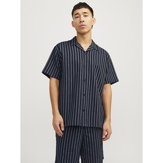 Jack &amp; Jones Koszula - Comfort fit - w kolorze granatowym ze sklepu Limango Polska w kategorii Koszule męskie - zdjęcie 171947450