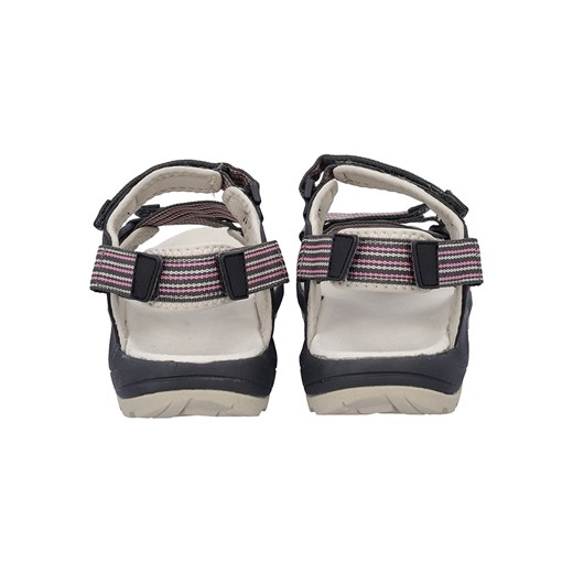 Sandały damskie CMP na lato tkaninowe płaskie casualowe 