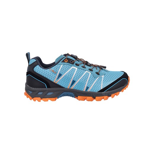Buty trekkingowe męskie CMP z tkaniny niebieskie sportowe sznurowane 