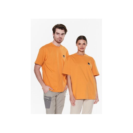 Jack Wolfskin Koszulka techniczna Unisex Eschenheimer 1809091 Pomarańczowy Regular Fit ze sklepu MODIVO w kategorii Bluzki damskie - zdjęcie 171948611