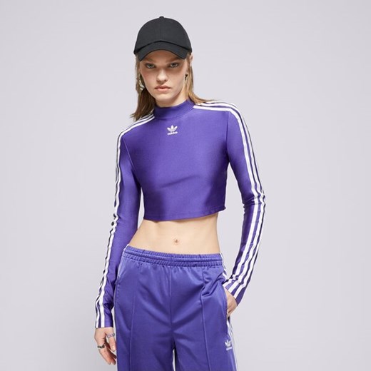 ADIDAS T-SHIRT 3 S CROPPED LS ze sklepu Sizeer w kategorii Bluzki damskie - zdjęcie 171948644