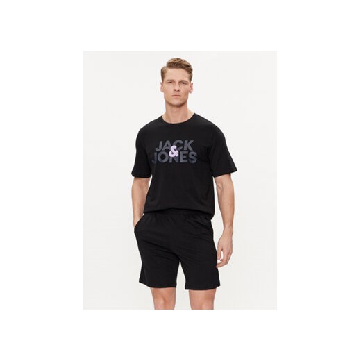 Jack&Jones Piżama Ula 12255000 Czarny Standard Fit ze sklepu MODIVO w kategorii Piżamy męskie - zdjęcie 171949351