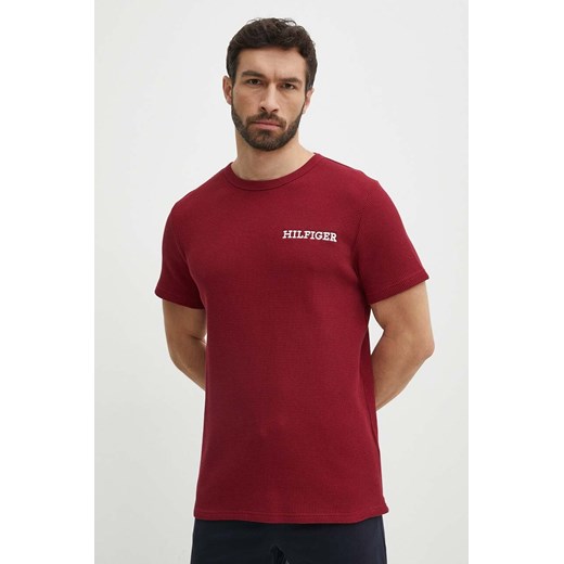 Tommy Hilfiger t-shirt lounge bawełniany kolor czerwony gładki UM0UM03116 ze sklepu ANSWEAR.com w kategorii T-shirty męskie - zdjęcie 171951193