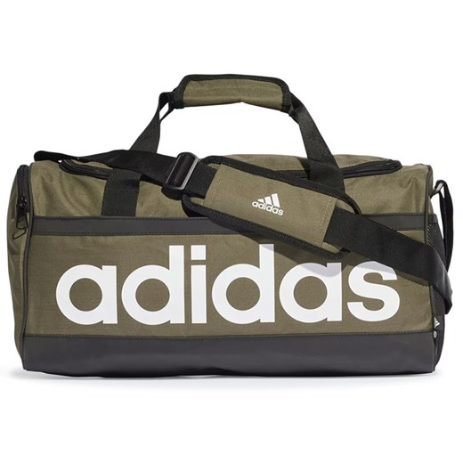 Torba adidas Essentials Linear Duffel Bag Extra Small HR5354 - zielona ze sklepu streetstyle24.pl w kategorii Torby sportowe - zdjęcie 171951860