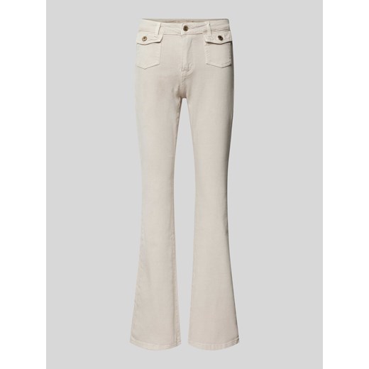 Jeansy o rozkloszowanym kroju z nakładanymi kieszeniami z patką model ‘SEXY Guess 31/32 Peek&Cloppenburg 