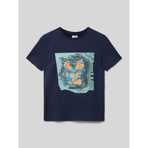 T-shirt z nadrukowanym motywem ze sklepu Peek&Cloppenburg  w kategorii T-shirty chłopięce - zdjęcie 171952181