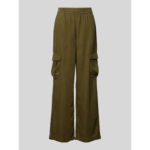 Spodnie cargo o kroju regular fit z wpuszczanymi kieszeniami w stylu francuskim ze sklepu Peek&Cloppenburg  w kategorii Spodnie damskie - zdjęcie 171952430