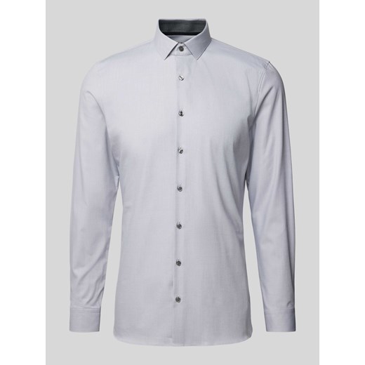 Koszula biznesowa o kroju Super Slim Fit z kołnierzykiem typu kent ze sklepu Peek&Cloppenburg  w kategorii Koszule męskie - zdjęcie 171952463