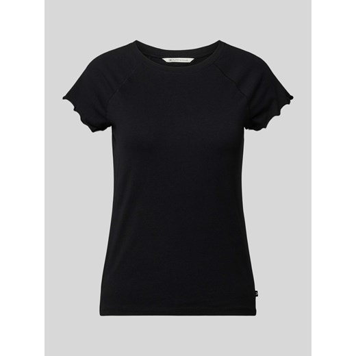 T-shirt z falistym wykończeniem ze sklepu Peek&Cloppenburg  w kategorii Bluzki damskie - zdjęcie 171952613