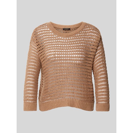 Sweter z dzianiny z ażurowym wzorem ze sklepu Peek&Cloppenburg  w kategorii Swetry damskie - zdjęcie 171952721