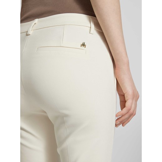 Spodnie ze streczem i aplikacją z logo model ‘ABBY NIGHT PANT’ Mos Mosh 42 Peek&Cloppenburg 