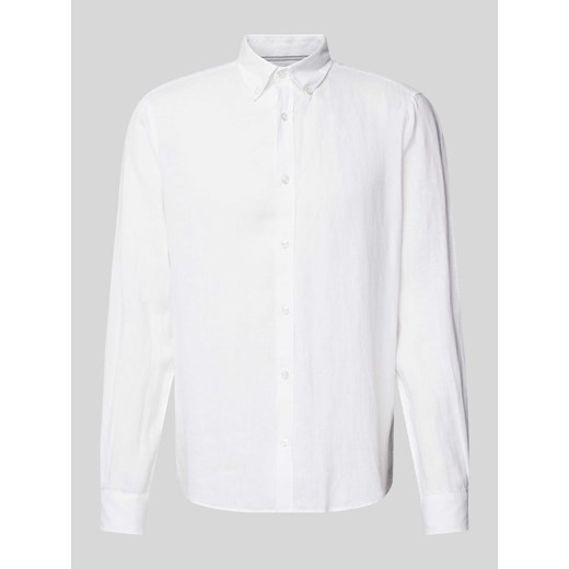 Koszula casualowa z lnu ze sklepu Peek&Cloppenburg  w kategorii Koszule męskie - zdjęcie 171952793