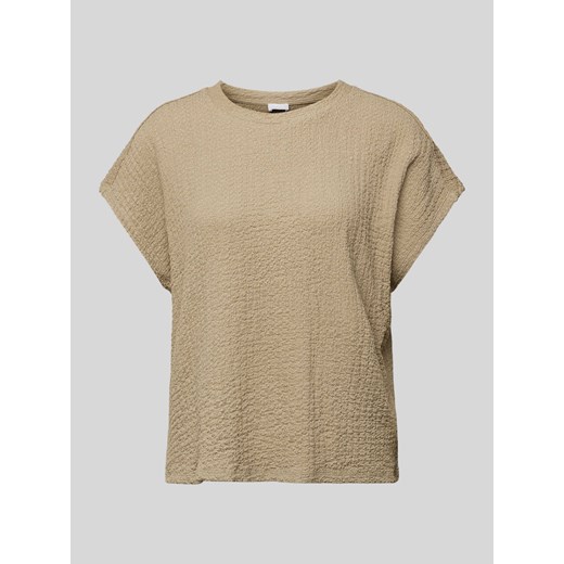T-shirt z efektem marszczenia ze sklepu Peek&Cloppenburg  w kategorii Bluzki damskie - zdjęcie 171952883
