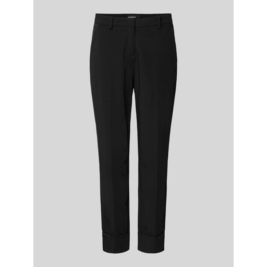 Spodnie materiałowe o kroju regular fit w kant model ‘KRYSTAL’ ze sklepu Peek&Cloppenburg  w kategorii Spodnie damskie - zdjęcie 171952923