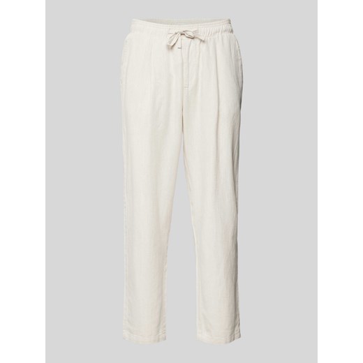 Spodnie z elastycznym pasem model ‘Hakan’ ze sklepu Peek&Cloppenburg  w kategorii Spodnie męskie - zdjęcie 171953002