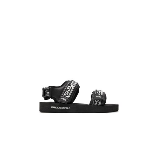 KARL LAGERFELD Sandały KL70511 Czarny ze sklepu MODIVO w kategorii Sandały męskie - zdjęcie 171953912