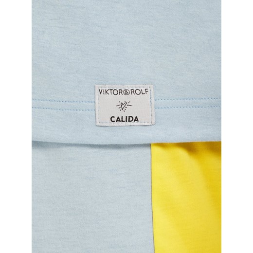 T-shirt męski niebieski Calida 