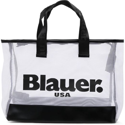 Shopper bag Blauer USA duża młodzieżowa na ramię 