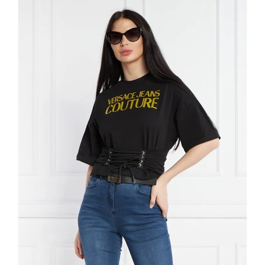 Bluzka damska Versace Jeans z bawełny