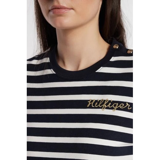 Tommy Hilfiger T-shirt GOLD BUTTON C-NK SS | Regular Fit Tommy Hilfiger M Gomez Fashion Store