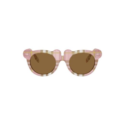 Okulary przeciwsłoneczne dziecięce różowe Burberry 