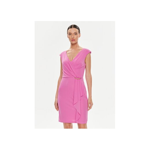 Rinascimento Sukienka koktajlowa CFC0019373002 Różowe złoto Regular Fit ze sklepu MODIVO w kategorii Sukienki - zdjęcie 171956174