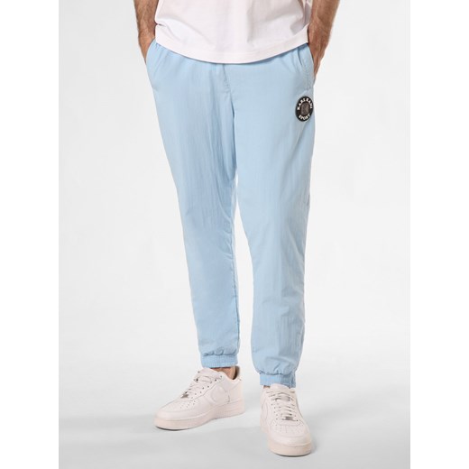 Karl Kani Spodnie Mężczyźni Sztuczne włókno jasnoniebieski jednolity ze sklepu vangraaf w kategorii Spodnie męskie - zdjęcie 171956723