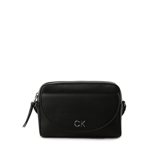 Calvin Klein Damska torba na ramię Kobiety Sztuczne włókno czarny jednolity ze sklepu vangraaf w kategorii Listonoszki - zdjęcie 171959051