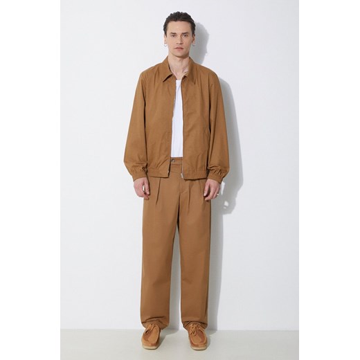 A.P.C. kurtka blouson gilbert męska kolor brązowy przejściowa COGXS-H02922 L PRM