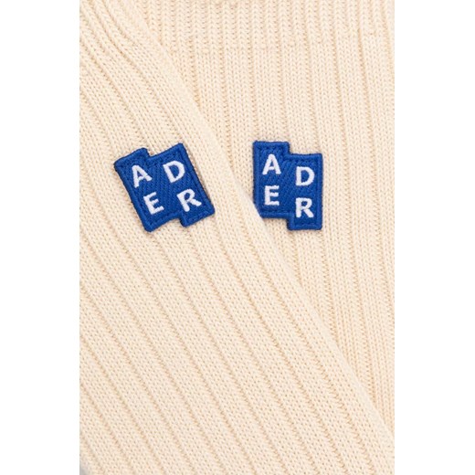 Ader Error skarpetki TRS Tag Socks męskie kolor beżowy BMSGFYAC0301 Ader Error One Size PRM