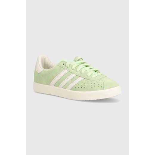 adidas Originals sneakersy zamszowe Gazelle 85 kolor zielony IG6222 ze sklepu PRM w kategorii Buty sportowe męskie - zdjęcie 171962543