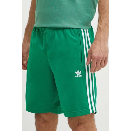 adidas Originals szorty męskie kolor zielony IM9420 ze sklepu PRM w kategorii Spodenki męskie - zdjęcie 171962710