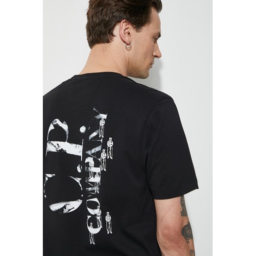 C.P. Company t-shirt bawełniany Jersey Relaxed Graphic męski kolor czarny gładki 16CMTS143A006586W ze sklepu PRM w kategorii T-shirty męskie - zdjęcie 171962894