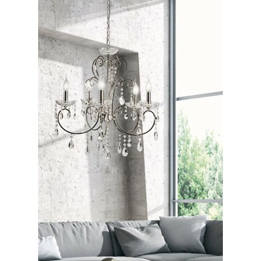 Żyrandol kryształowy w stylu glamour - K153-Ekson Lumes One Size Edinos.pl