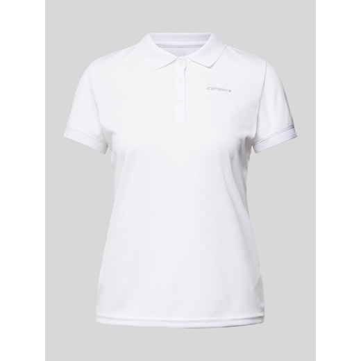 Koszulka polo z krótką listwą guzikową model ‘BAYARD’ ze sklepu Peek&Cloppenburg  w kategorii Bluzki damskie - zdjęcie 171977763