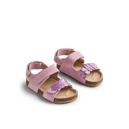 Wheat Skórzane sandały &quot;Clara&quot; w kolorze jasnoróżowym ze sklepu Limango Polska w kategorii Sandały dziecięce - zdjęcie 171978421