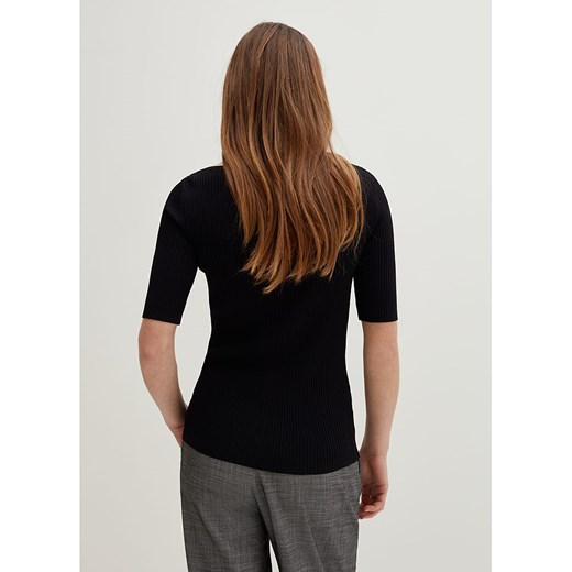 STEFANEL Koszulka w kolorze czarnym Stefanel XS wyprzedaż Limango Polska