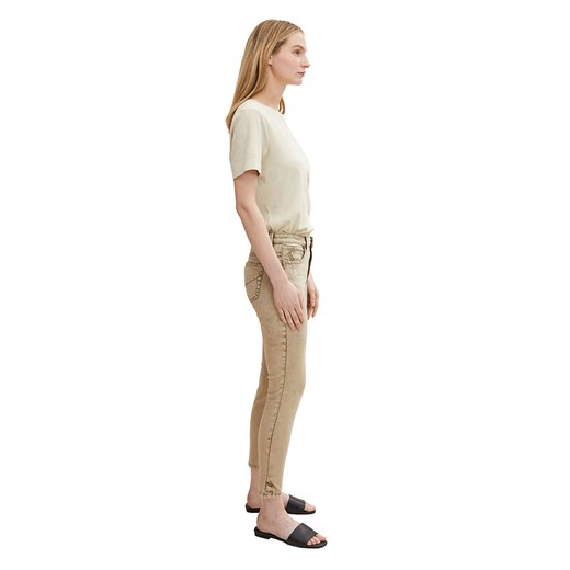 Tom Tailor Dżinsy - Skinny fit - w kolorze beżowym Tom Tailor W30/L28 wyprzedaż Limango Polska